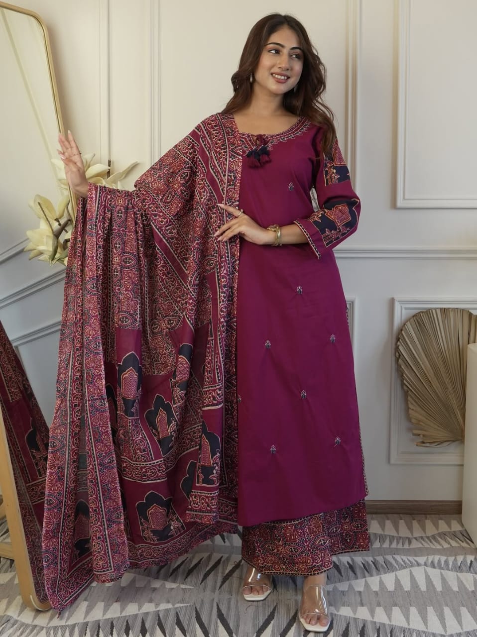 We are here to spread some magic to your ethnic Heavy Cotton(DKGH105)