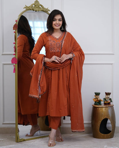 KURTA PENT WITH DUPATTA SUIT SET (LK11)