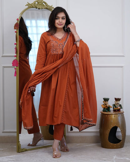 KURTA PENT WITH DUPATTA SUIT SET (LK11)
