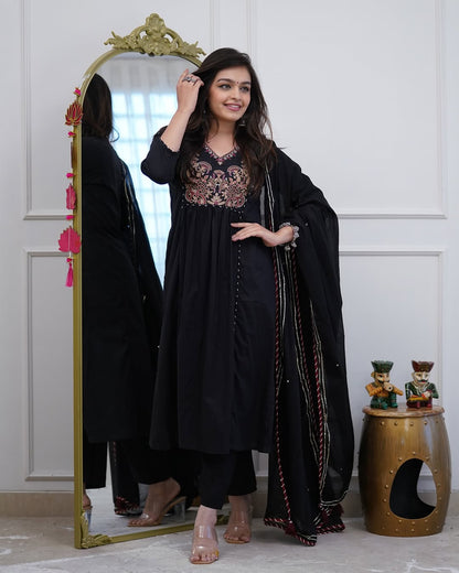 KURTA PENT WITH DUPATTA SUIT SET (LK12)