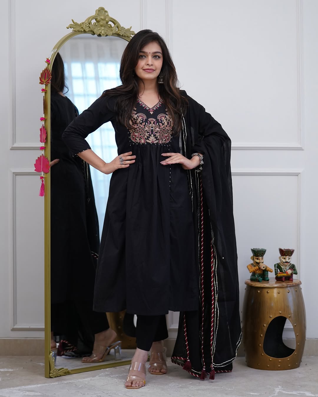 KURTA PENT WITH DUPATTA SUIT SET (LK12)