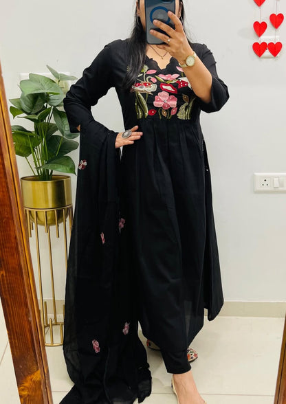 KURTA PENT WITH DUPATTA SUIT SET (LK13)