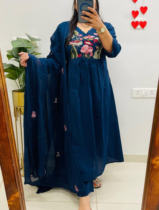 KURTA PENT WITH DUPATTA SUIT SET (LK15)