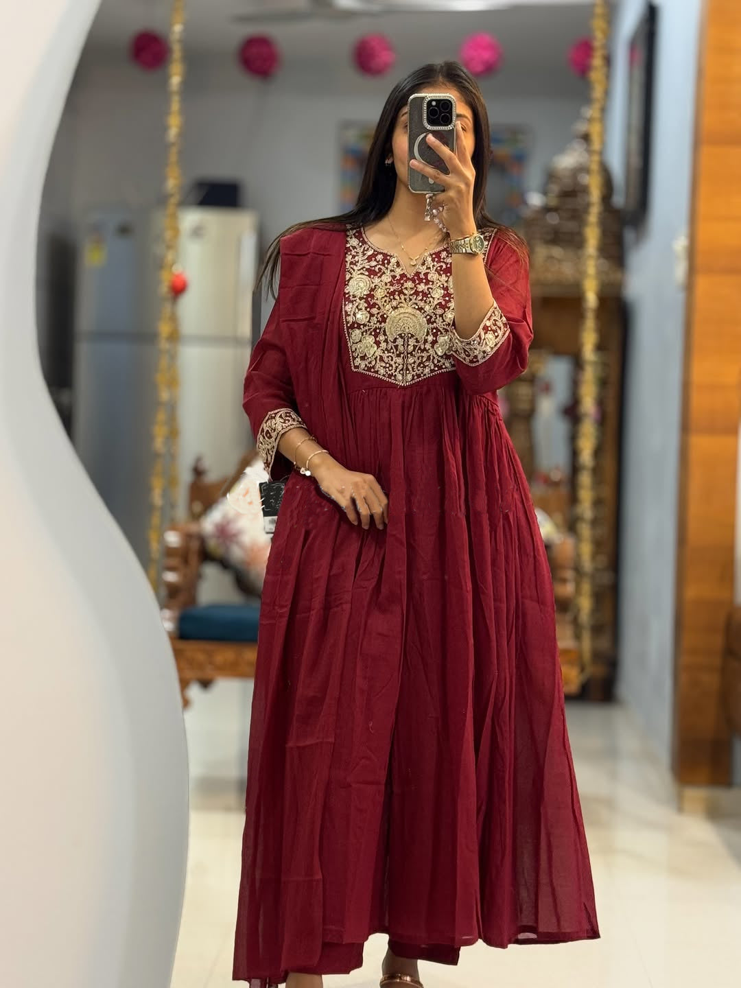 KURTA PENT WITH DUPATTA SUIT SET (LK16)