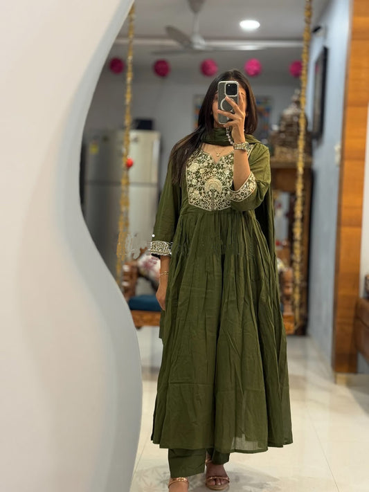 KURTA PENT WITH DUPATTA SUIT SET (LK18)